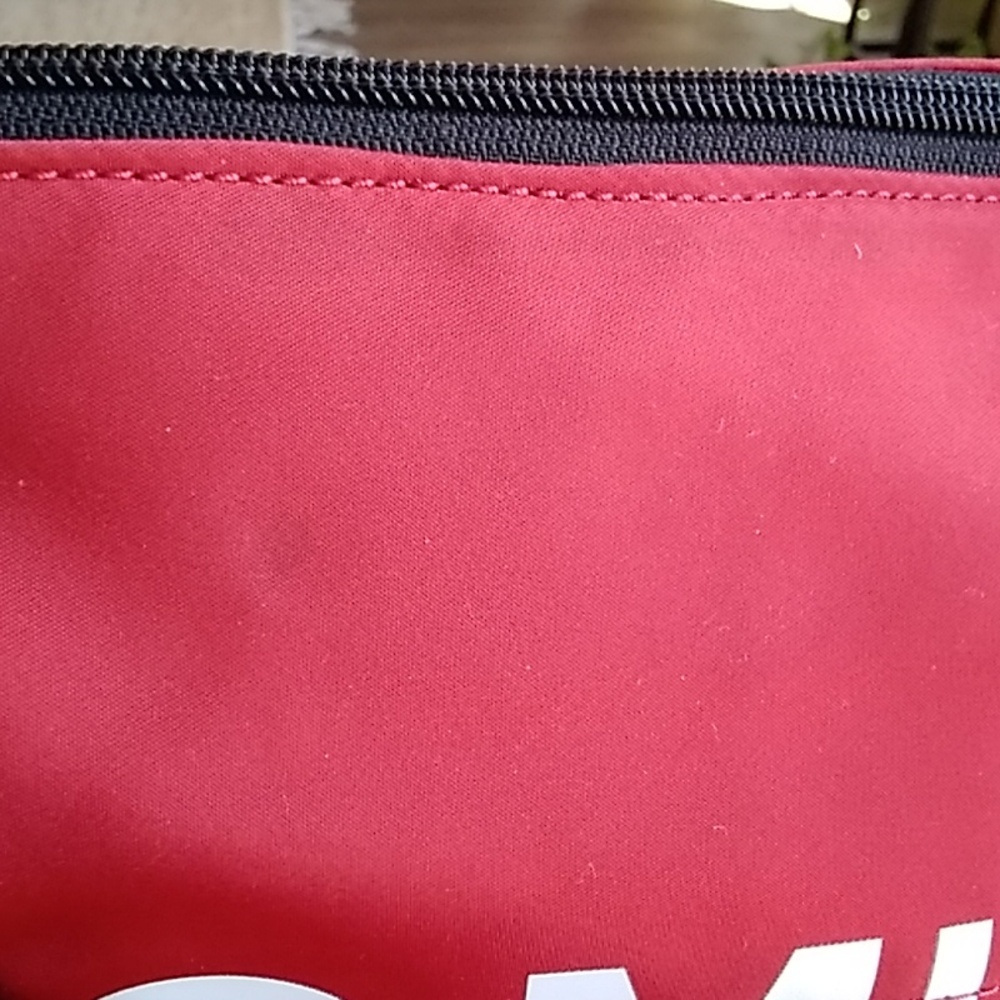 Michael Kors Red Nylon Crossbody Bag with Adjustable Strap ❤🖤 - Picture 5 of 6